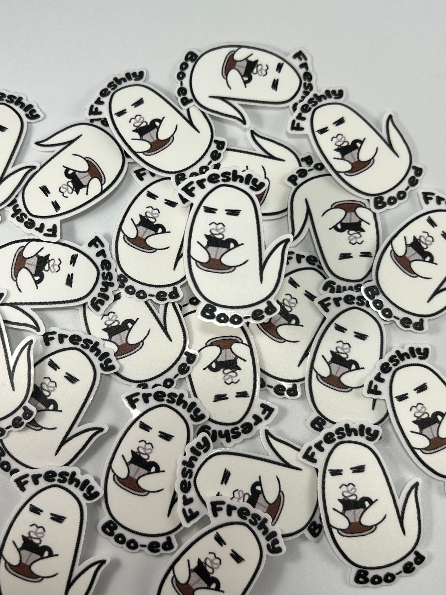 Coffee Ghost Sticker