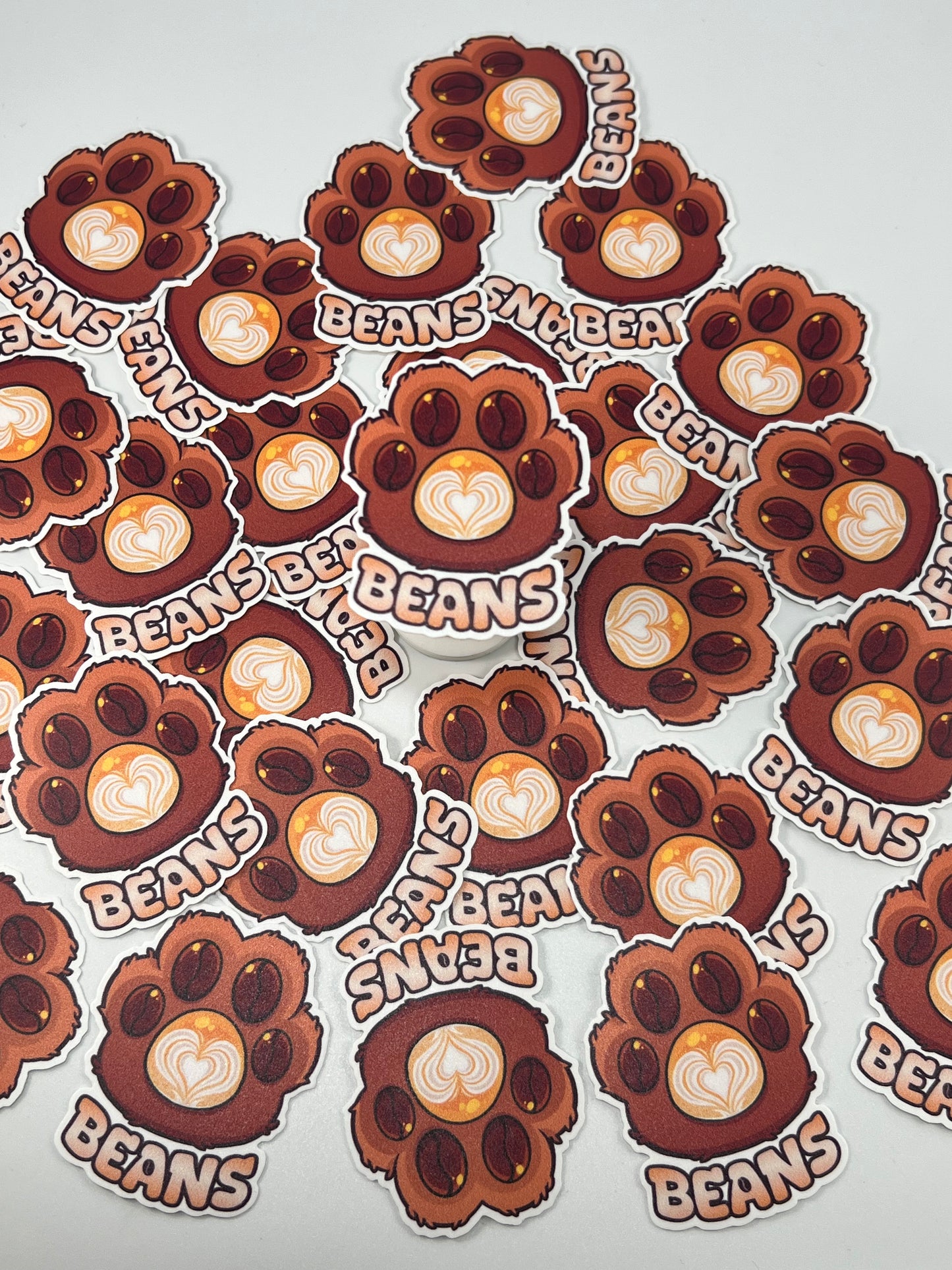 Brewed to Purrrfection Stickers
