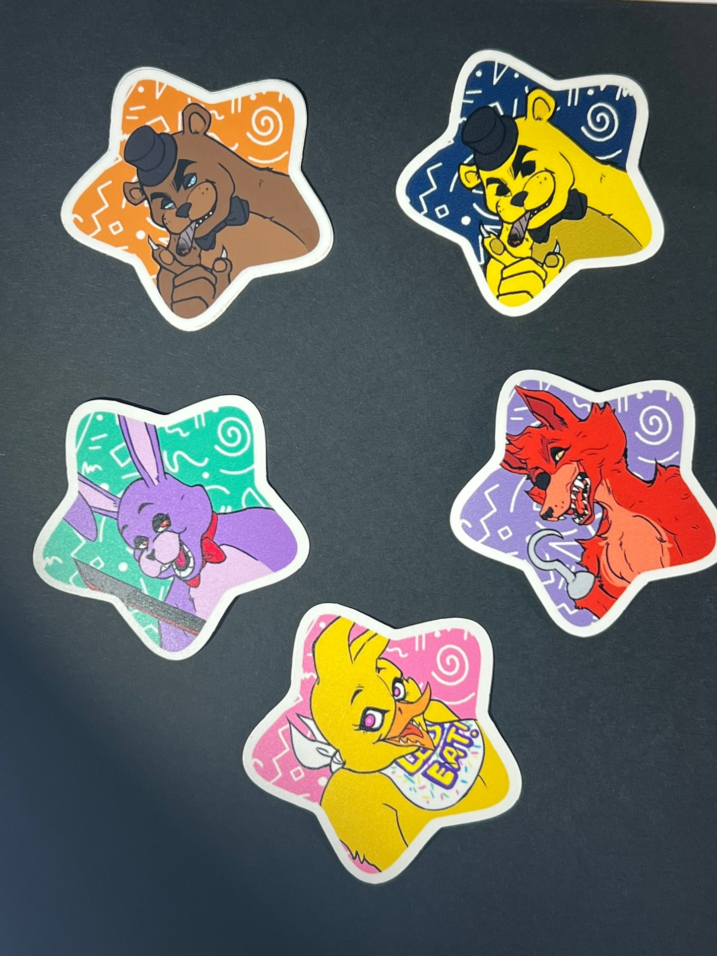 Pizzeria Animatronic Stickers
