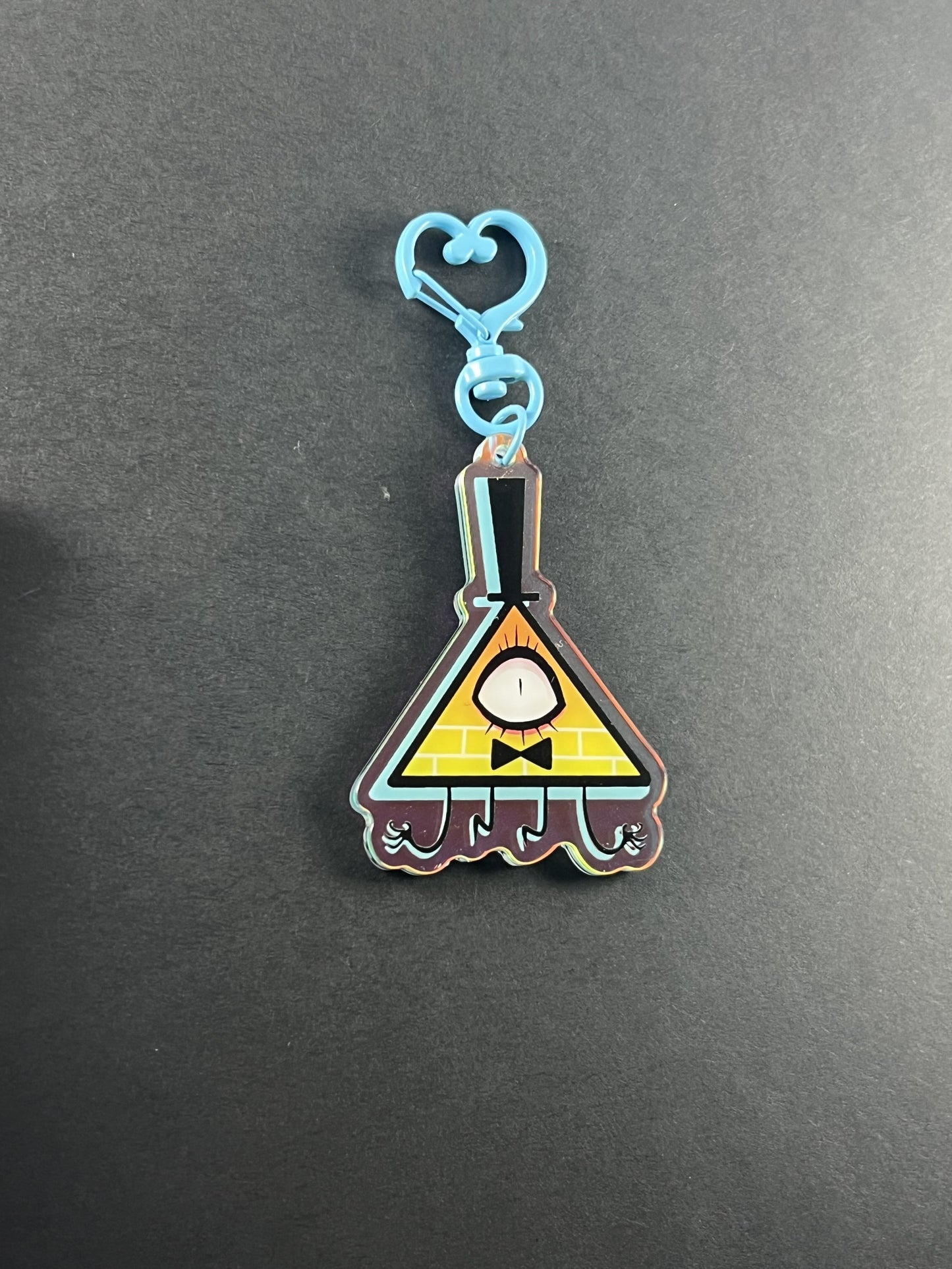 Bill Cypher Rainbow Holographic Keychain