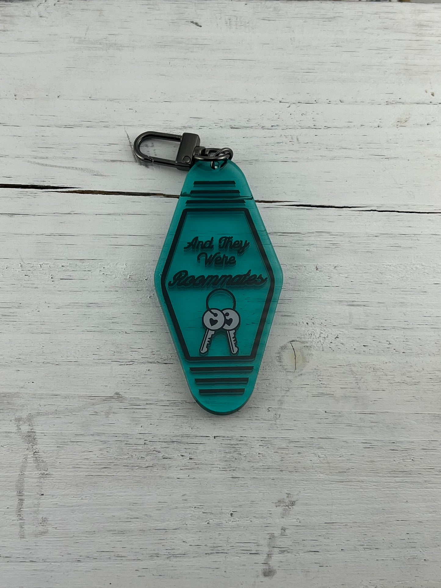 Acrylic Hotel Key Keychain