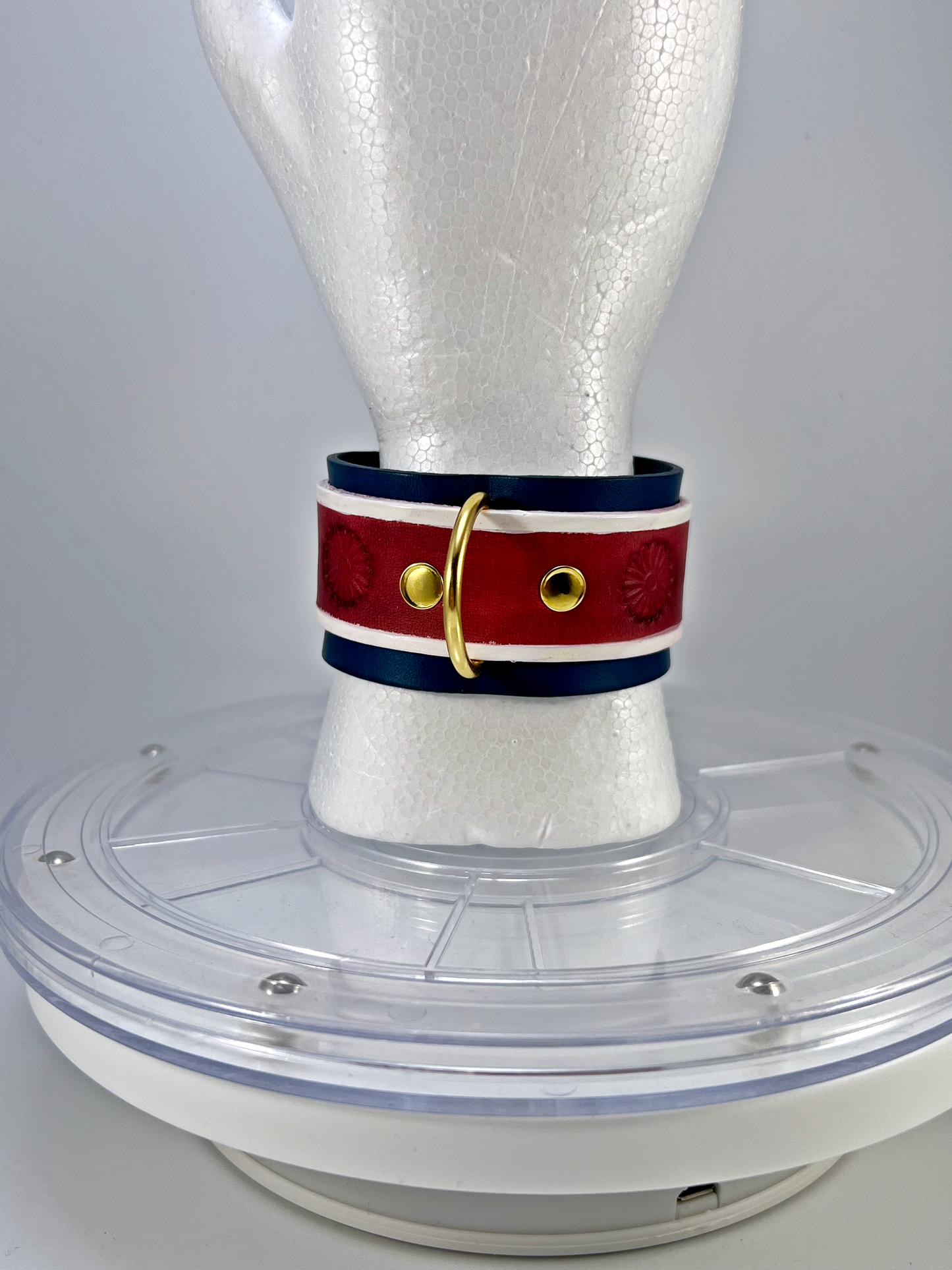 "Relentless" Leather Cuff