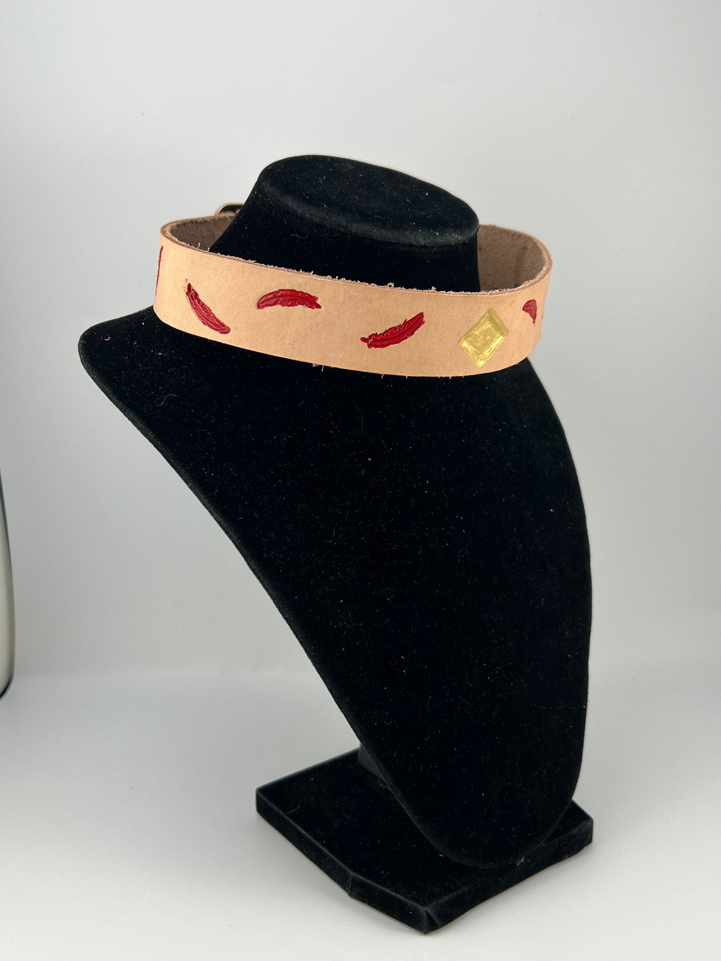 "Mile High Club" Leather Choker