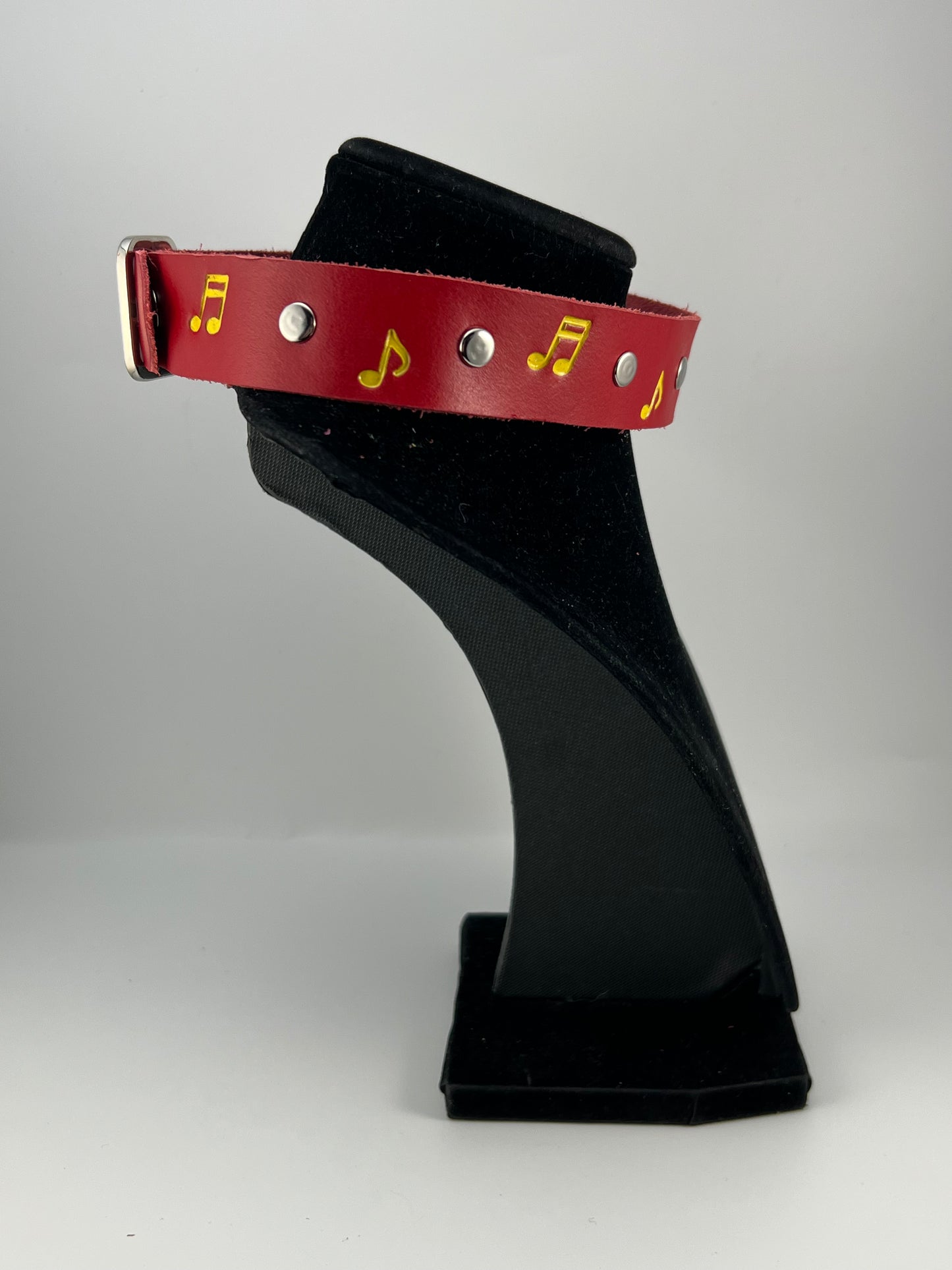 "Sound Byte" Leather Choker