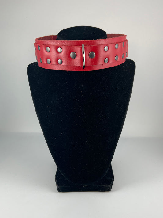 "Outlaw’s Embrace" Leather Collar