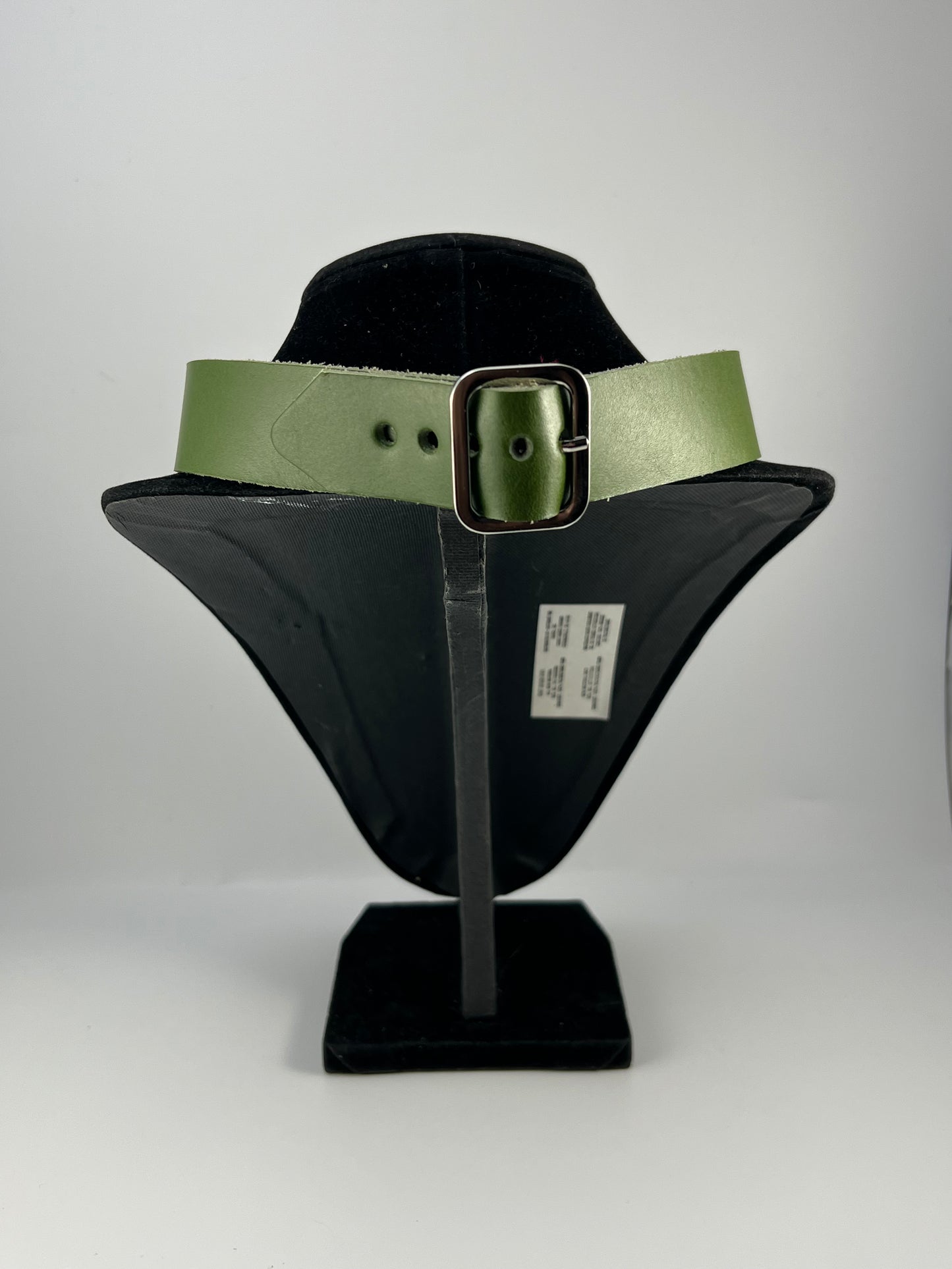 "Trinitrotoluene" aka "TNT" Leather Choker