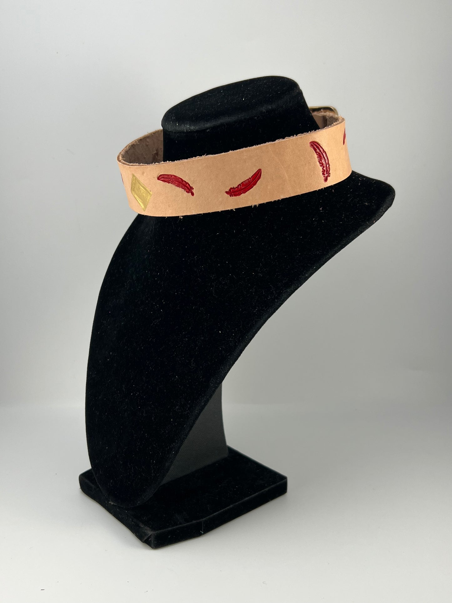 "Mile High Club" Leather Choker