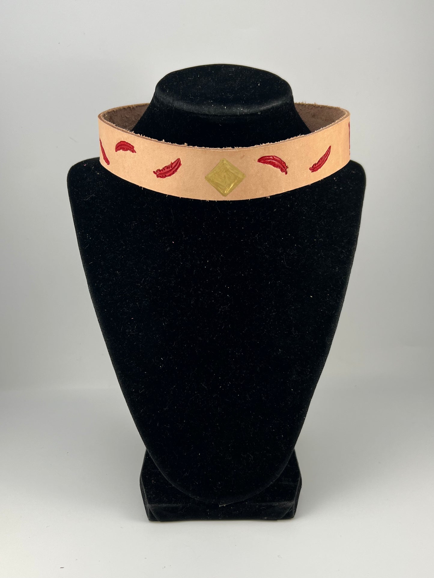 "Mile High Club" Leather Choker