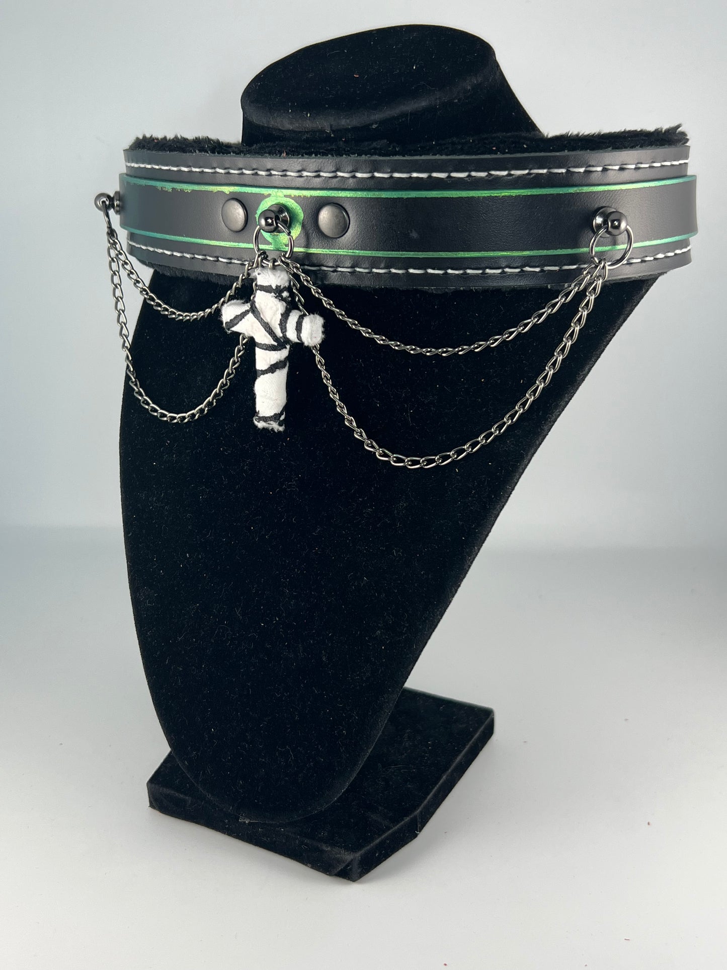"Divine Punishment" Leather Collar