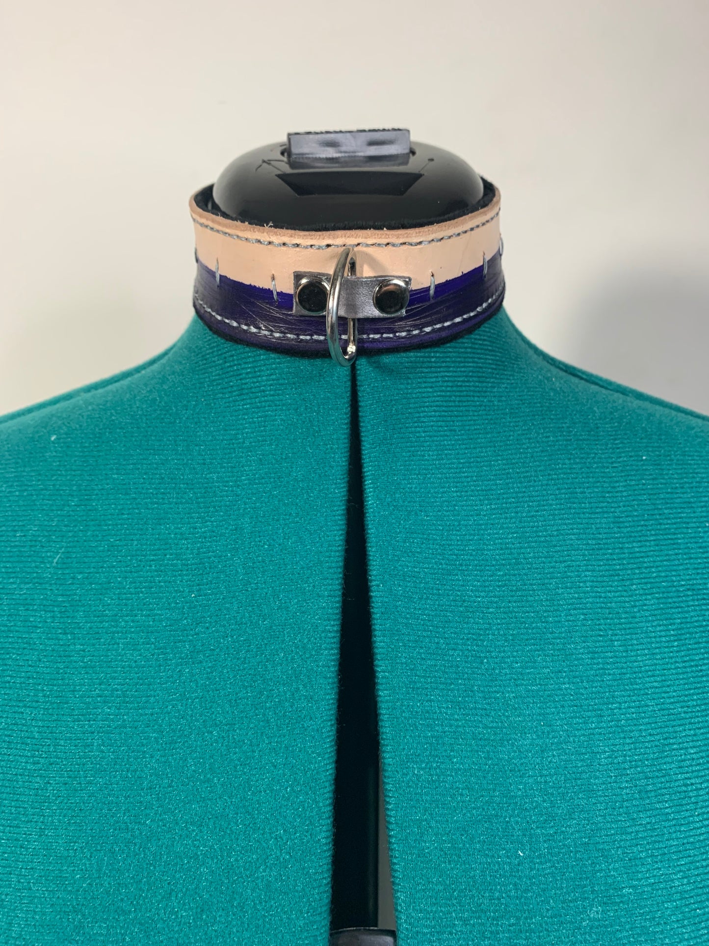 "Duality" Leather Collar
