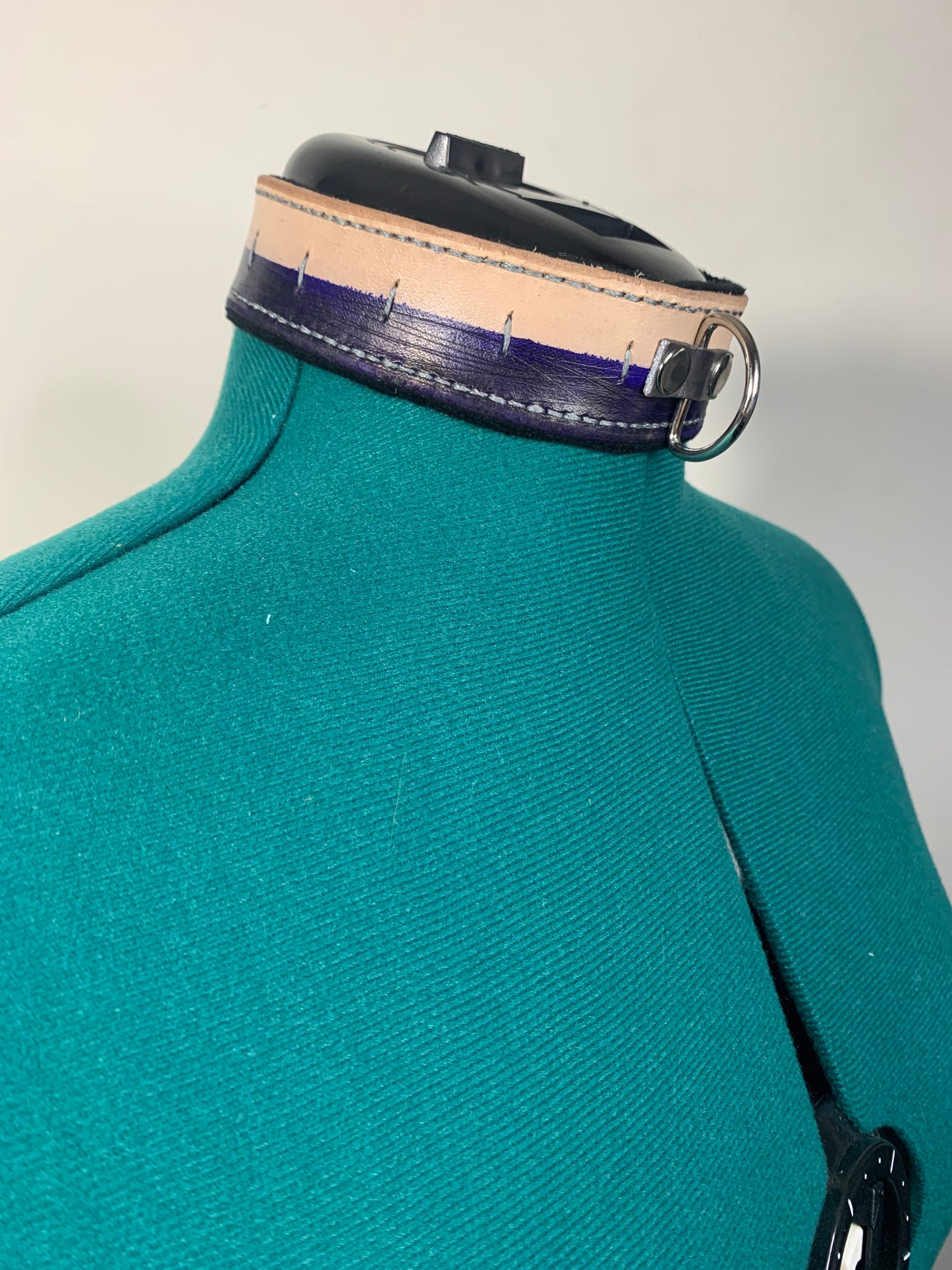 "Duality" Leather Collar