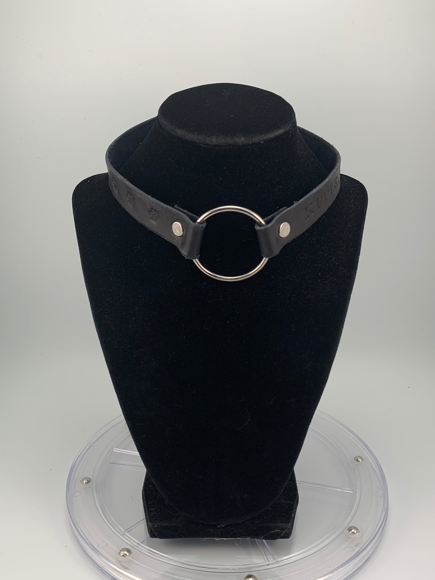 Kitten Version 4 Leather Choker Collar