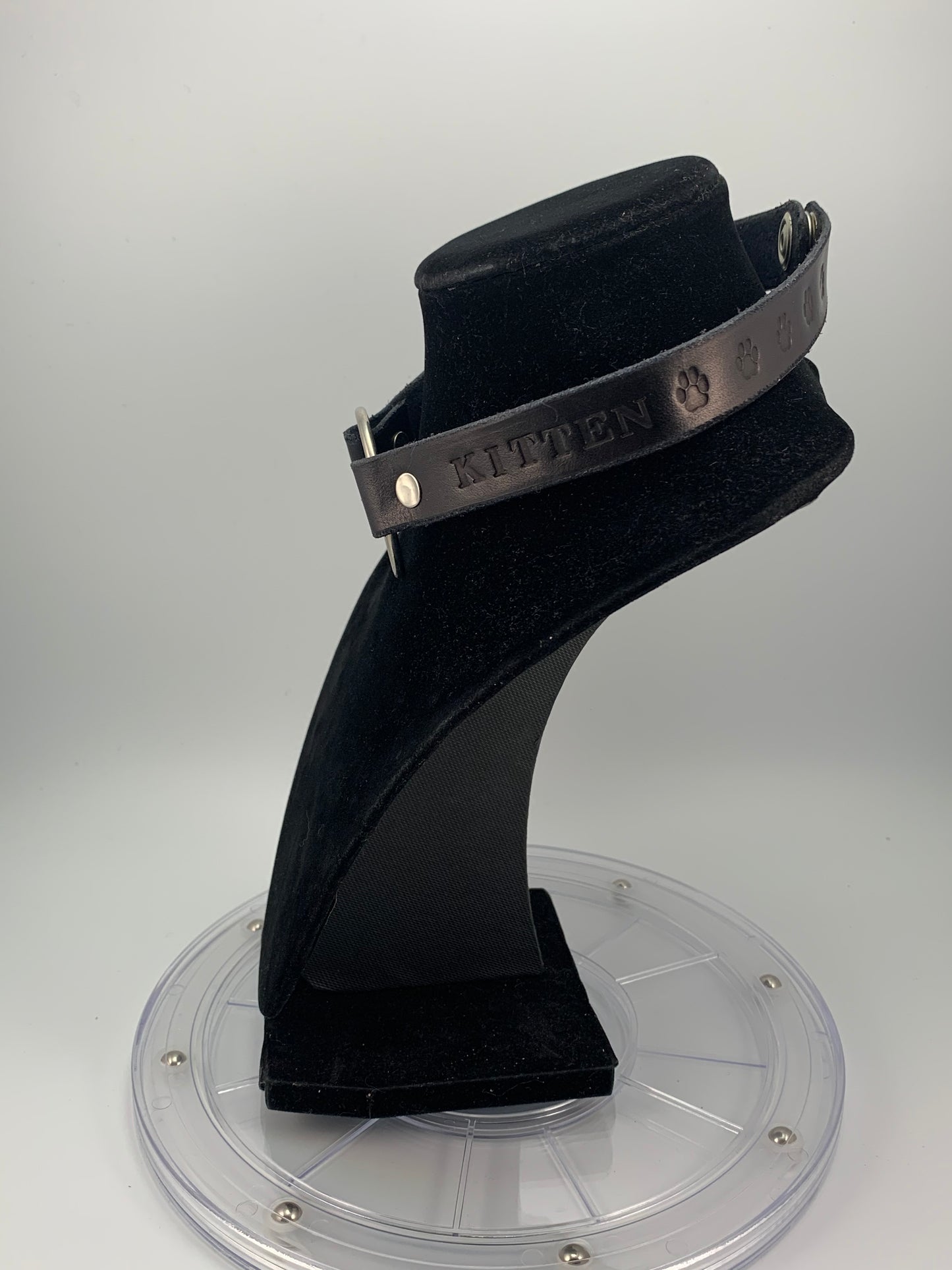 Kitten Version 4 Leather Choker Collar