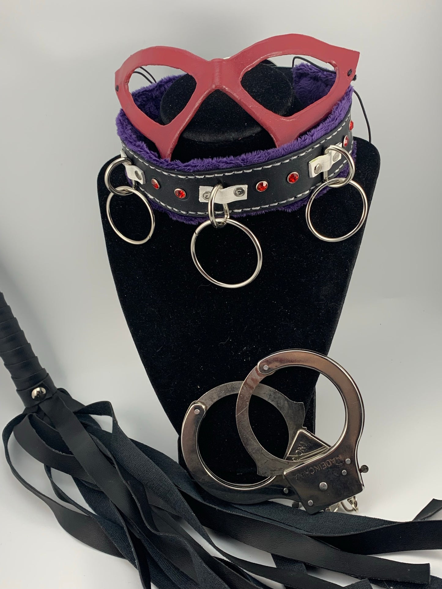 "XXX" Leather Collar