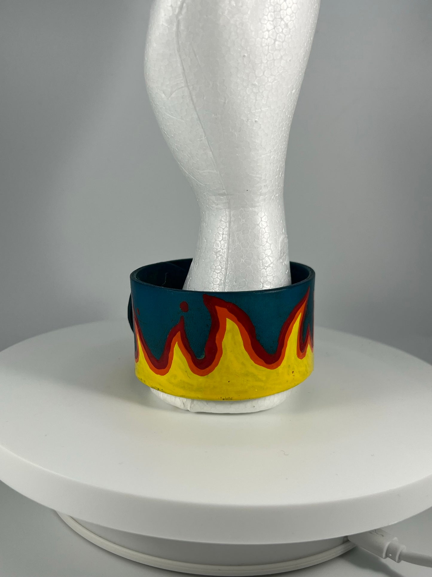 "Spitroast" Leather Bracelet