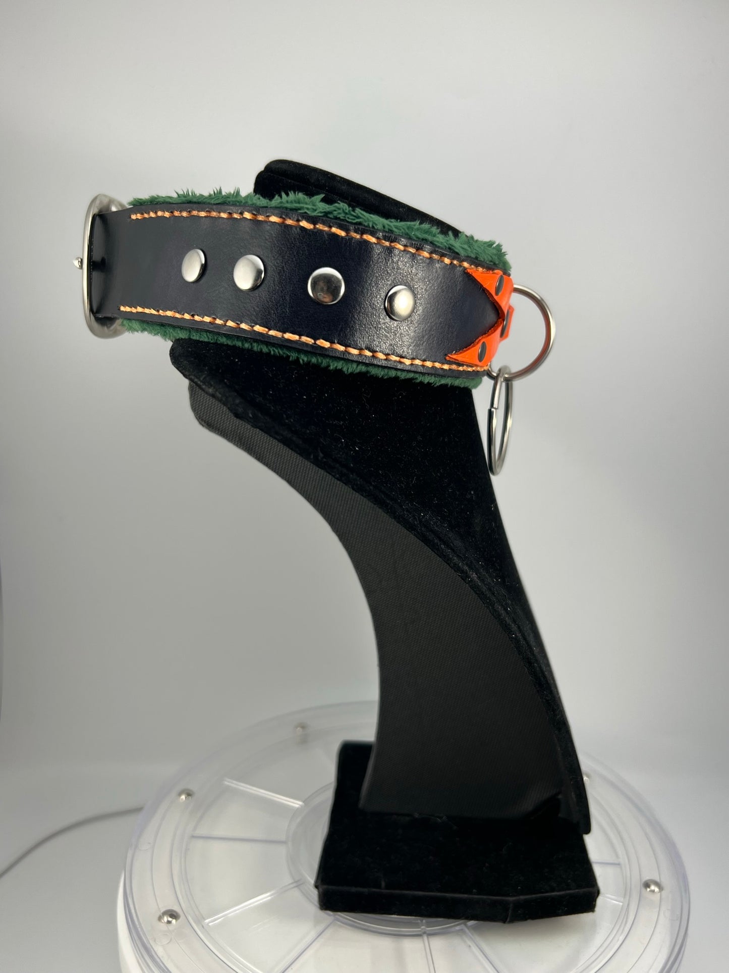 "Trinitrotoluene" aka "TNT" Leather Collar