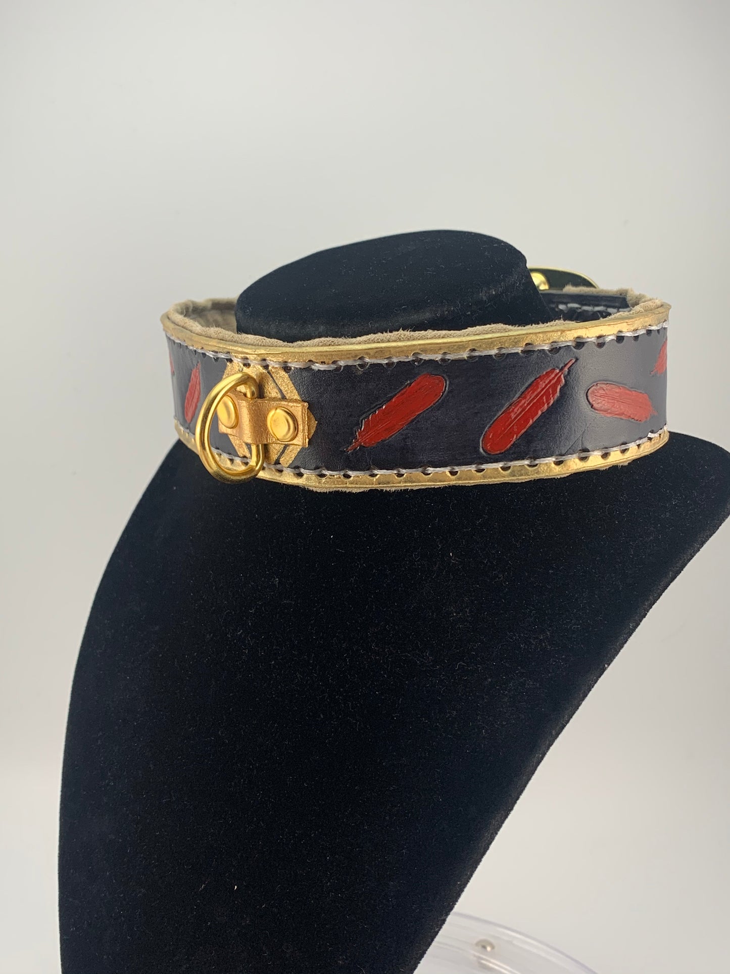 "Mile High Club" Leather Collar