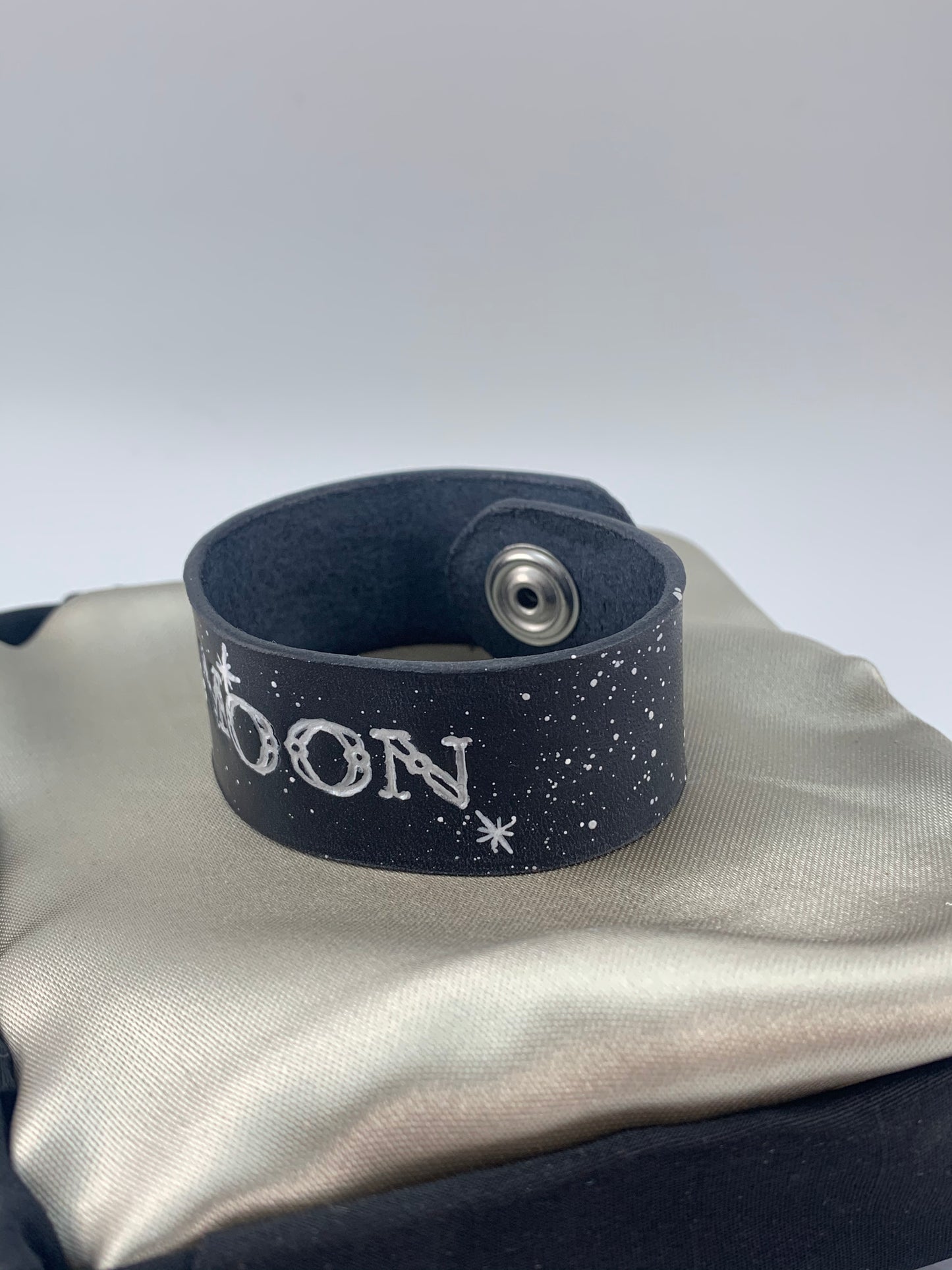 Sun and Moon Leather Bracelet Set