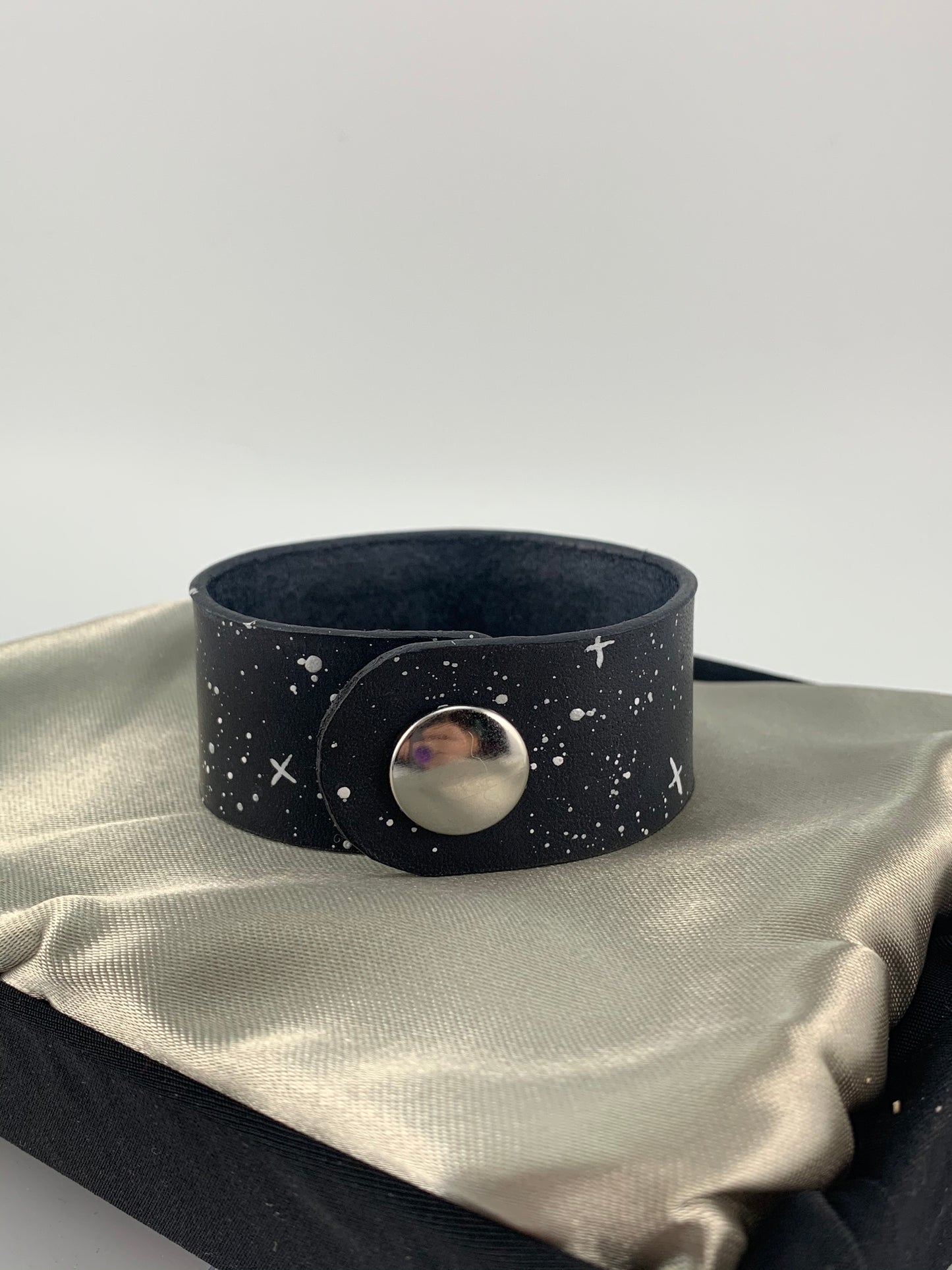 Sun and Moon Leather Bracelet Set