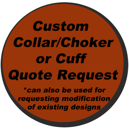 Custom Leatherwork Quote Request