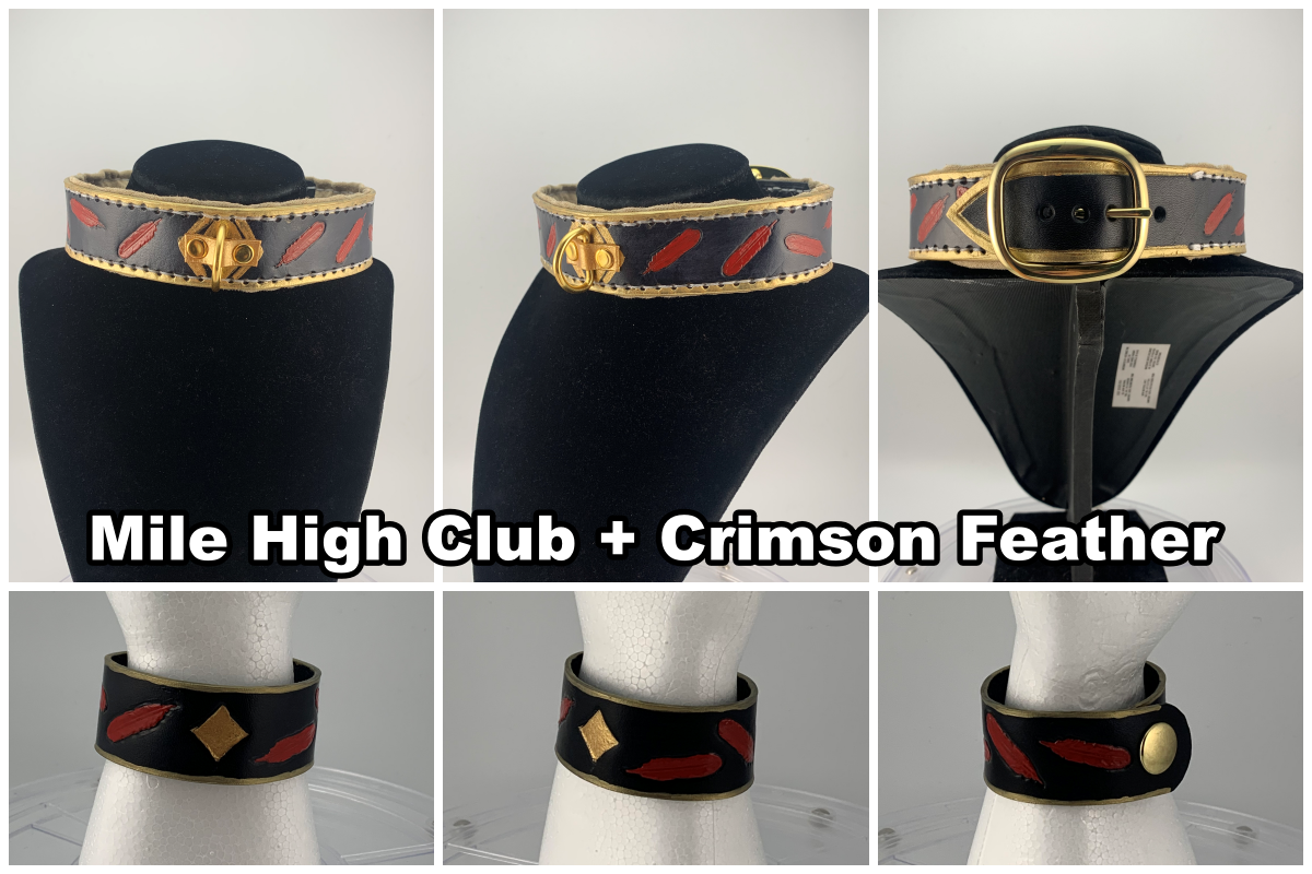 BNHA Collar and Bracelet Set - Lined