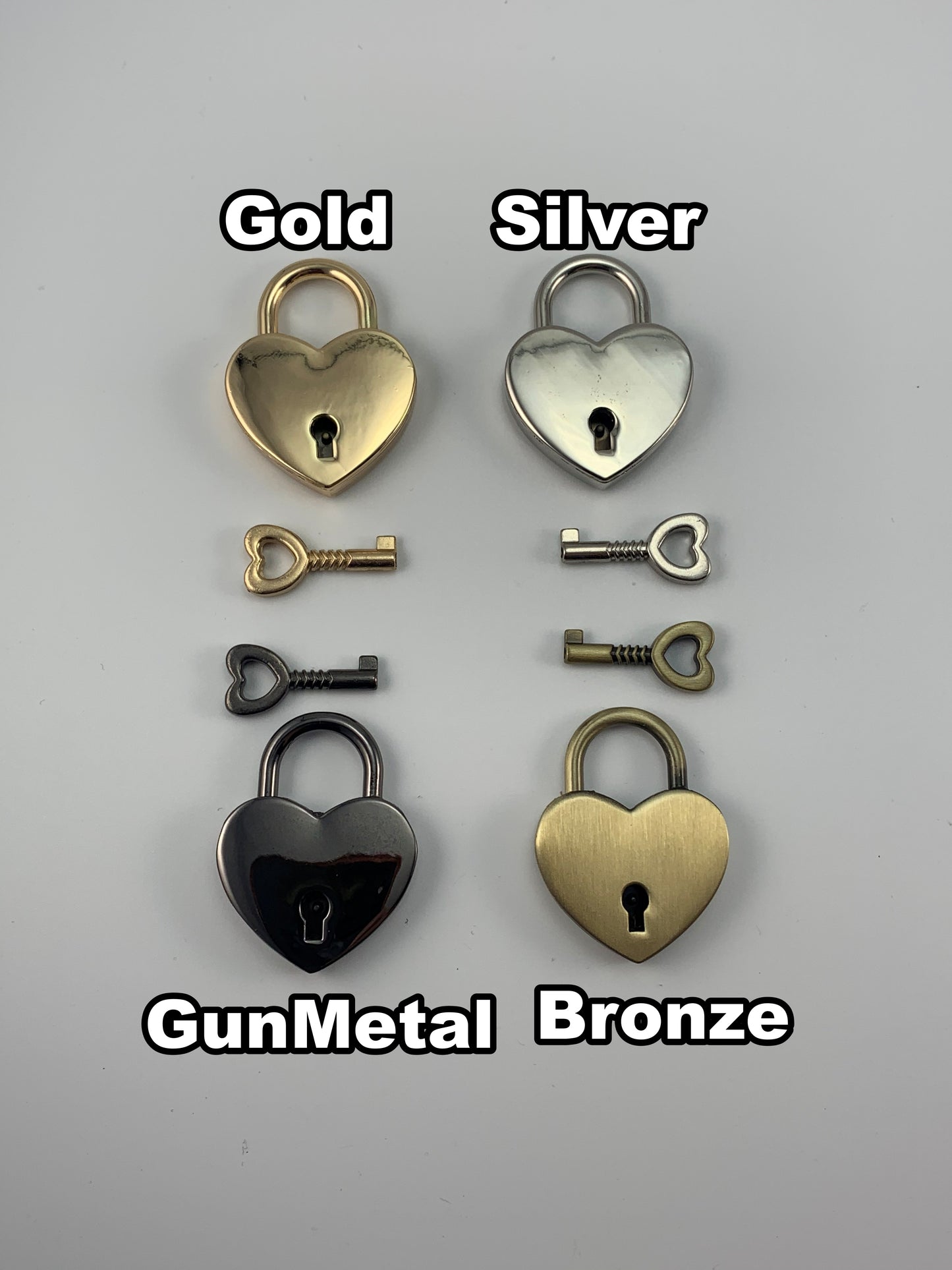 Spare Heart Lock Key