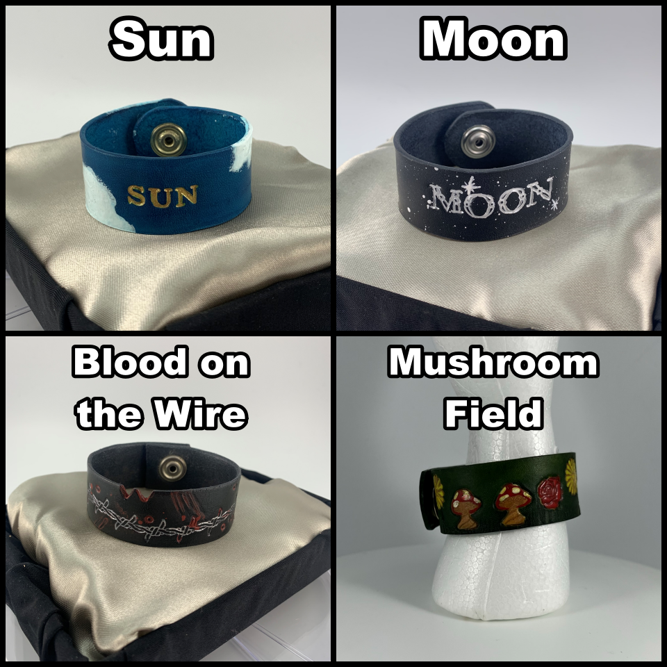 Mix and Match Leather Bracelet Pair (non BNHA)