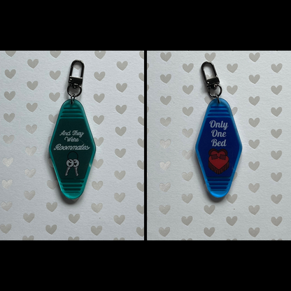 Acrylic Hotel Key Keychain