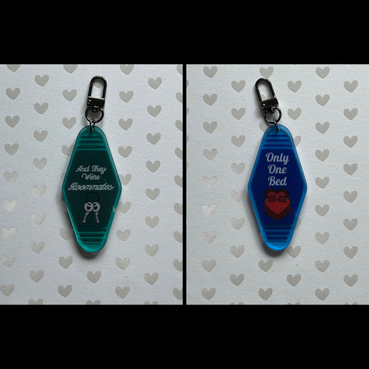 Acrylic Hotel Key Keychain