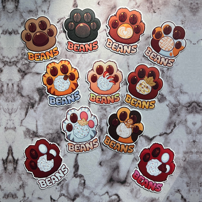 Brewed to Purrrfection Stickers
