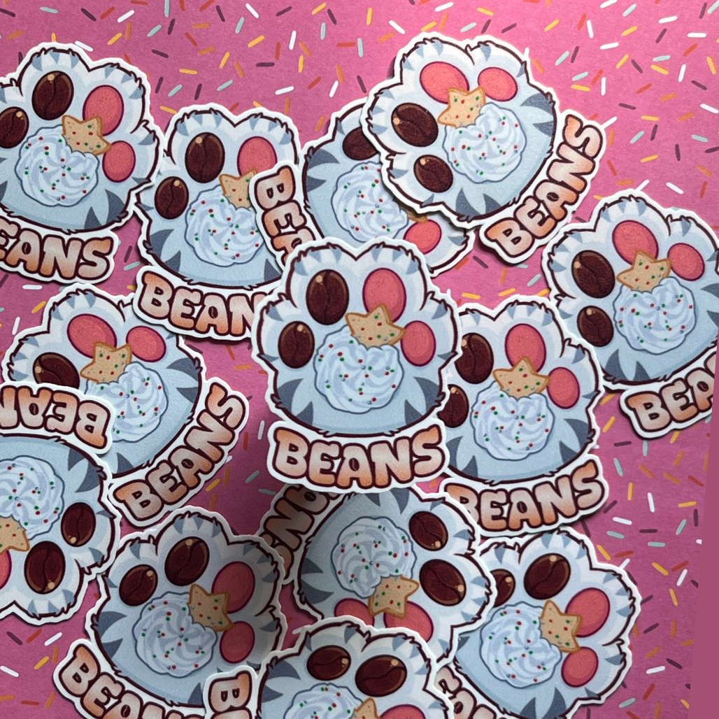 Brewed to Purrrfection Stickers