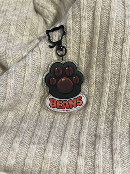 Brewed to Purrrfection Acrylic Keychains