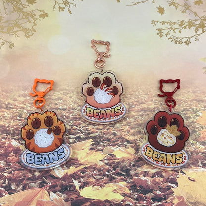 Brewed to Purrrfection Acrylic Keychains