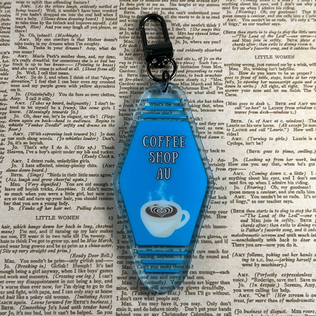 Acrylic Fandom Hotel Key Keychain