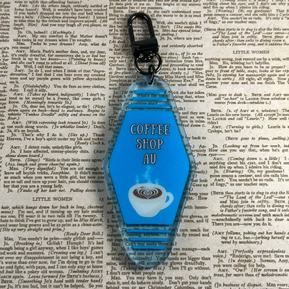 Acrylic Fandom Hotel Key Keychain