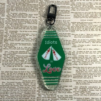 Acrylic Fandom Hotel Key Keychain