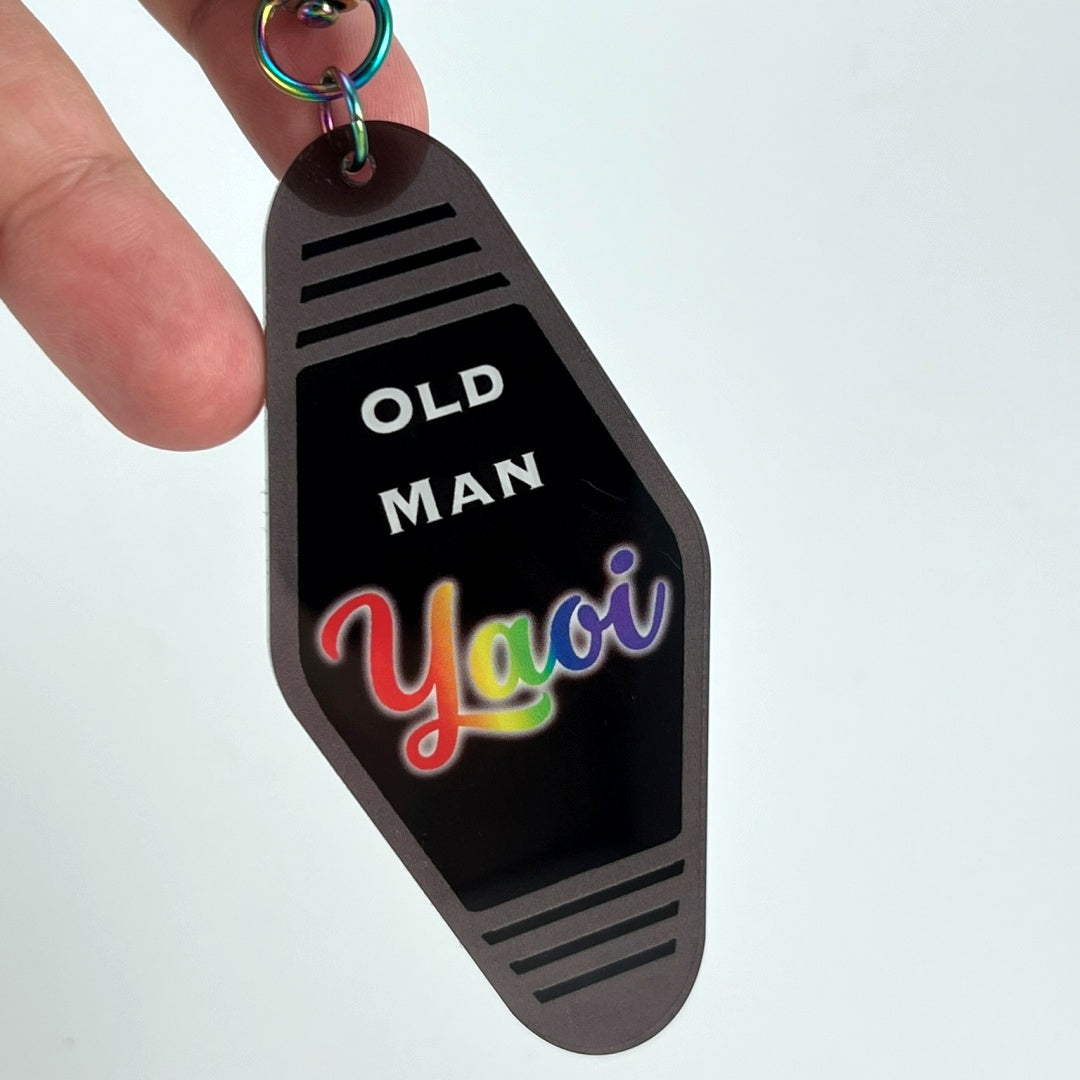 Acrylic Fandom Hotel Key Keychain
