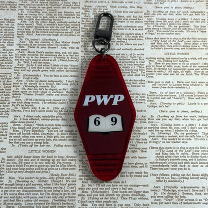 Acrylic Fandom Hotel Key Keychain