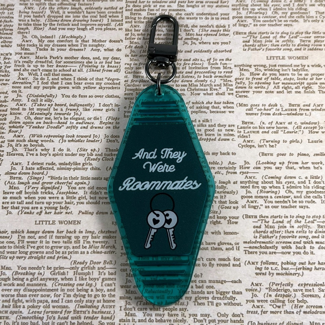 Acrylic Fandom Hotel Key Keychain