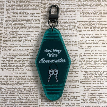Acrylic Fandom Hotel Key Keychain