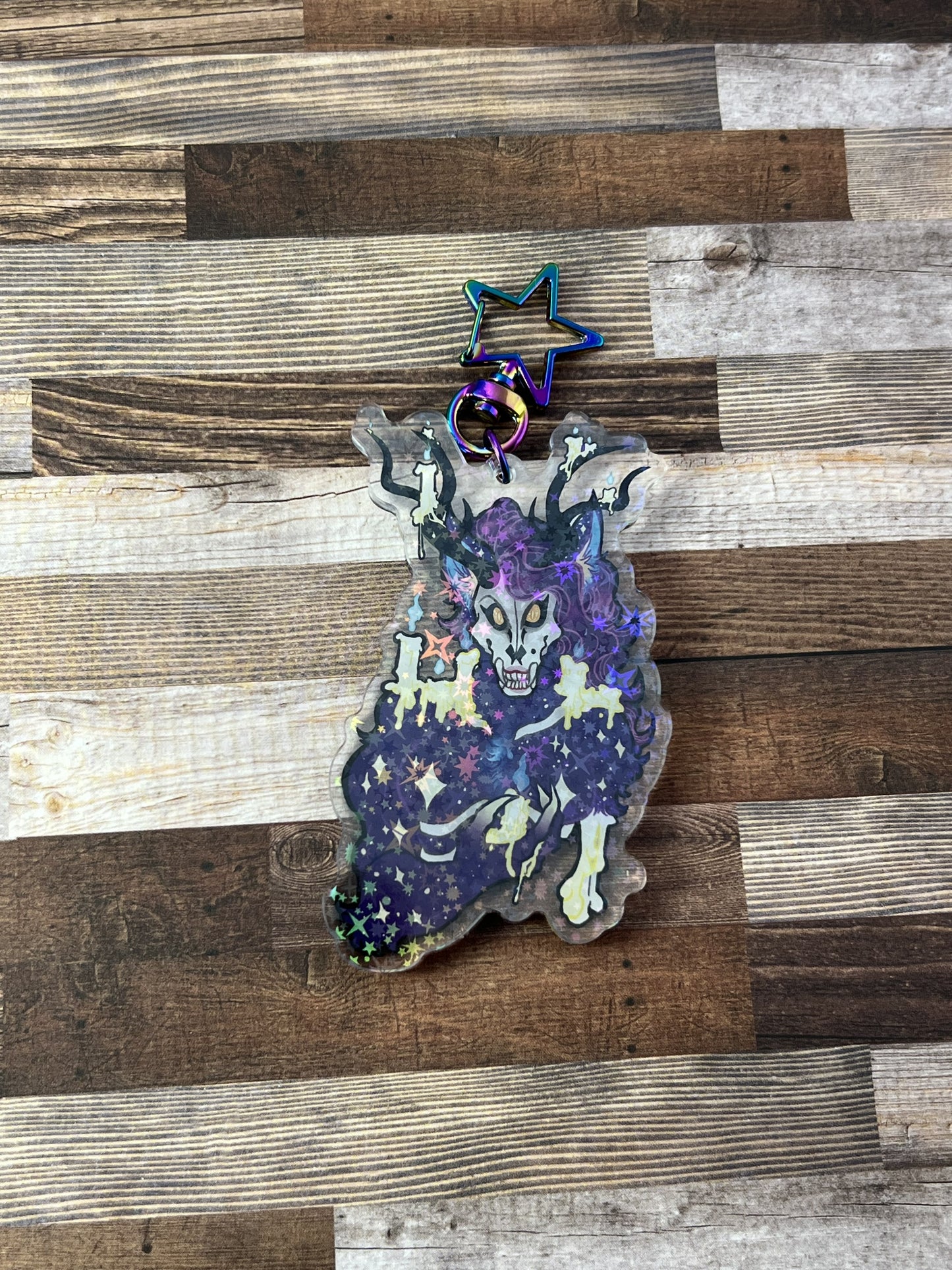 Venom and Vice Mascot Acrylic Keychain