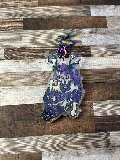 Venom and Vice Mascot Acrylic Keychain