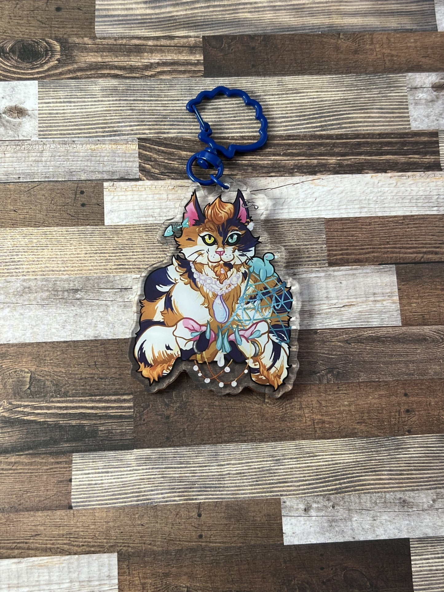 Venom and Vice Mascot Acrylic Keychain