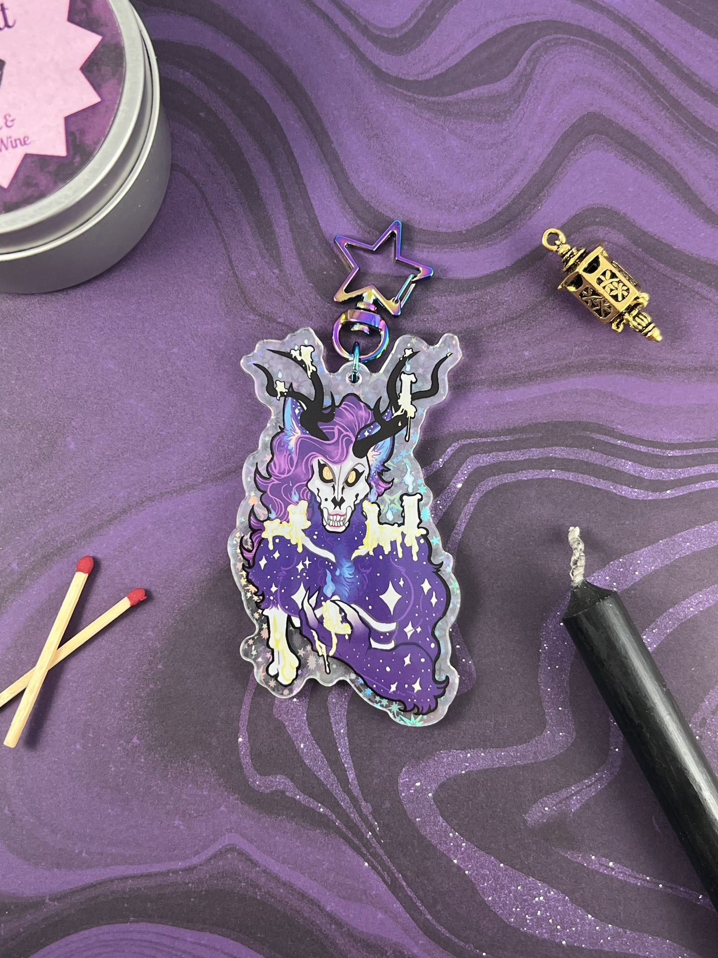 Venom and Vice Mascot Acrylic Keychain
