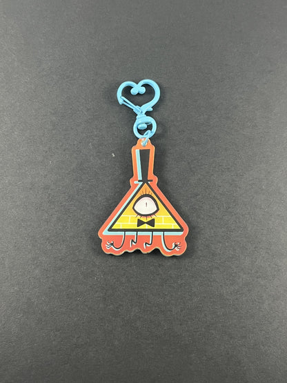 Bill Cypher Rainbow Holographic Keychain