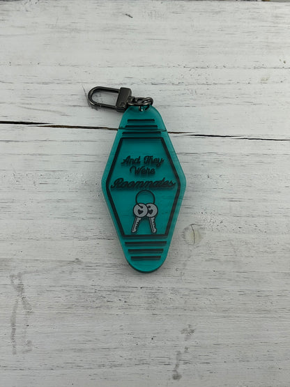Acrylic Hotel Key Keychain
