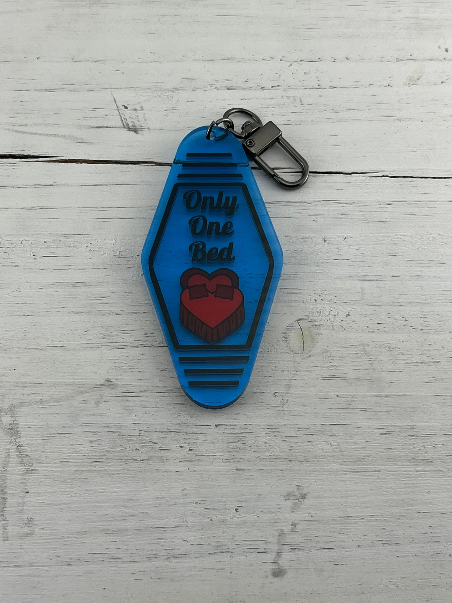 Acrylic Hotel Key Keychain