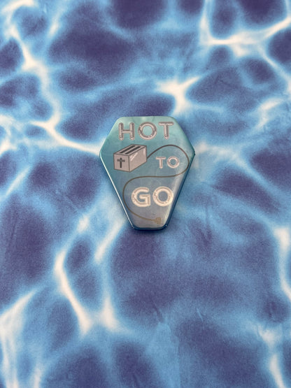 Toaster To Go Coffin Button