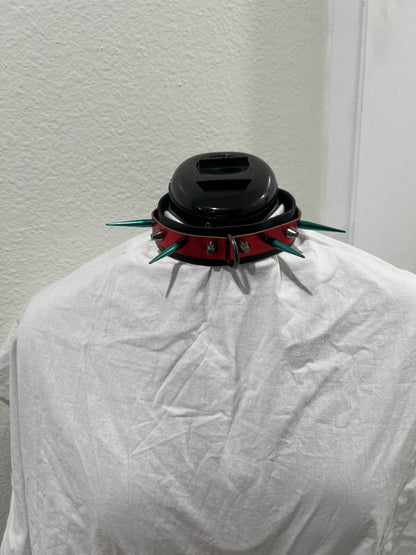 COMING SOON - "TV Shark" Leather Choker Listing - WIP