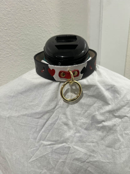 COMING SOON - "Helluva Bartender" Leather Collar Listing